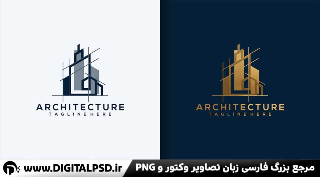 دانلود لوگو لایه باز شرکت معماری
