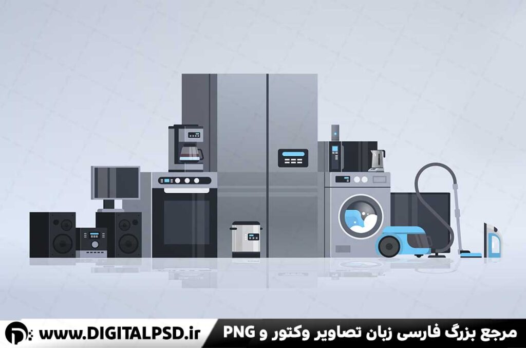 وکتور لوازم خانگی | وکتور هود