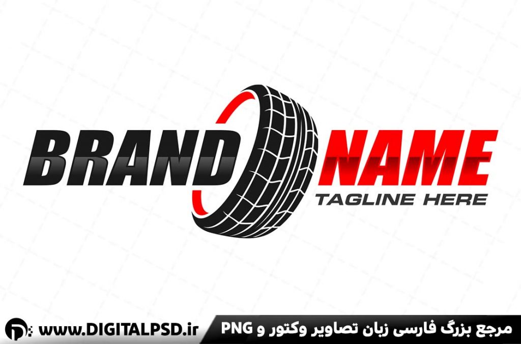 لوگو رینگ و لاستیک | طرح لاستیک خودرو