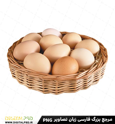 دانلود تصویر با کیفیت سبد تخم مرغ