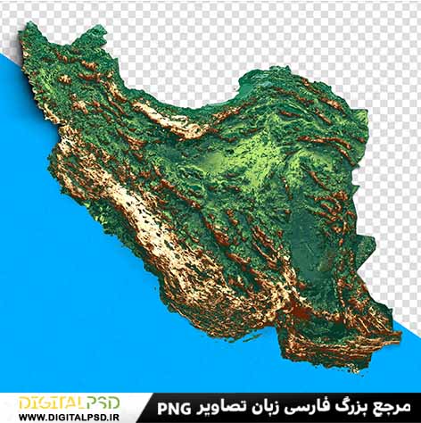 دانلود وکتور لایه باز نقشه ایران