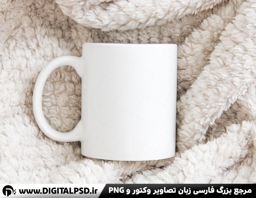 موکاپ لایه باز لیوان