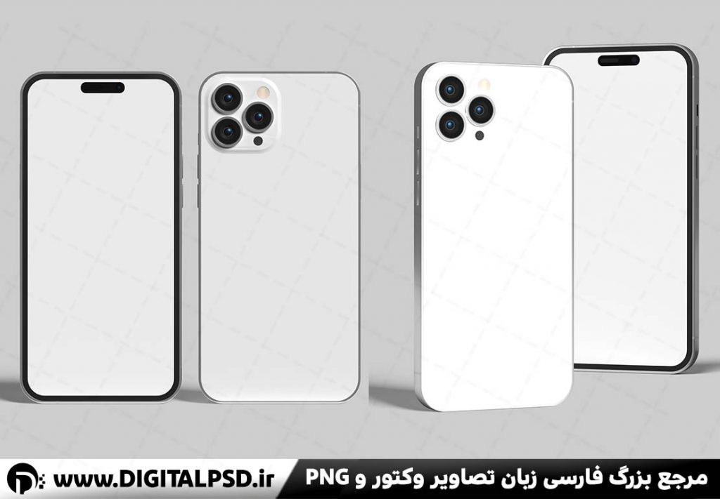 دانلود طرح لایه باز موکاپ موبایل