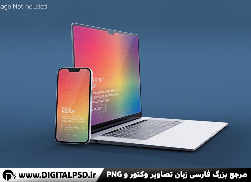 دانلود طرح موکاپ موبایل و لب تاب