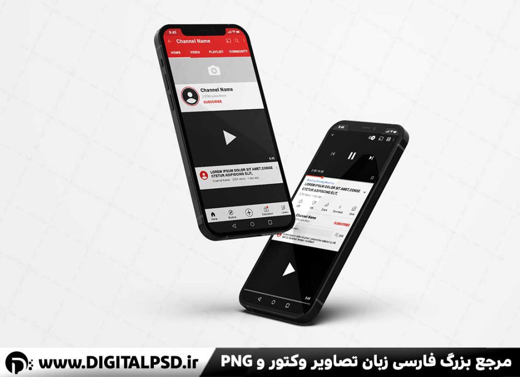 دانلود طرح موکاپ موبایل