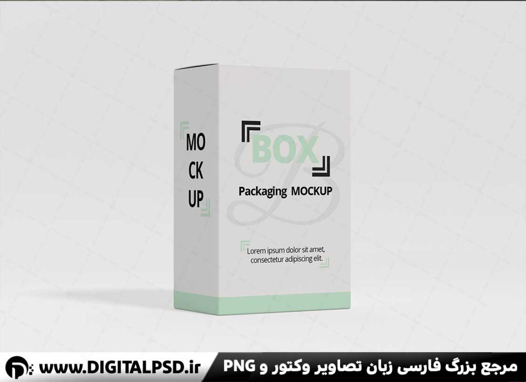 دانلود طرح موکاپ جعبه