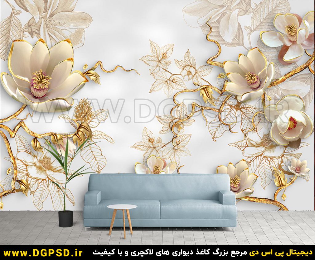 دانلود طرح کاغذ دیواری لوکس 