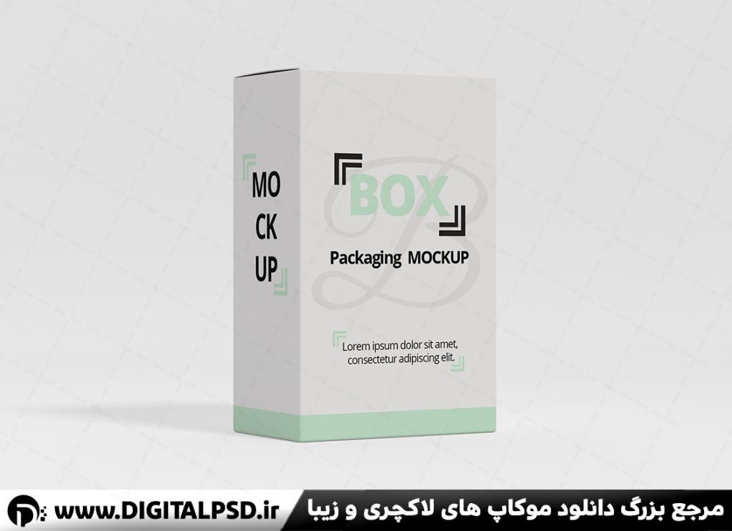 دانلود طرح موکاپ جعبه