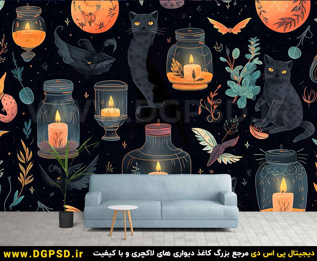 دانلود طرح کاغذ دیواری لوکس 