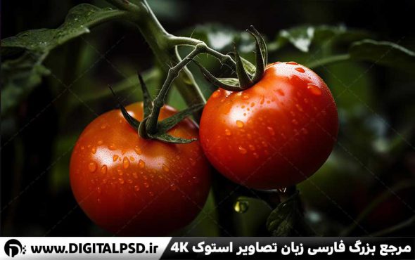 دانلود عکس با کیفیت گوجه فرنگی