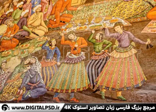 دانلود عکس با کیفیت کاخ چهل ستون ایران اصفهان