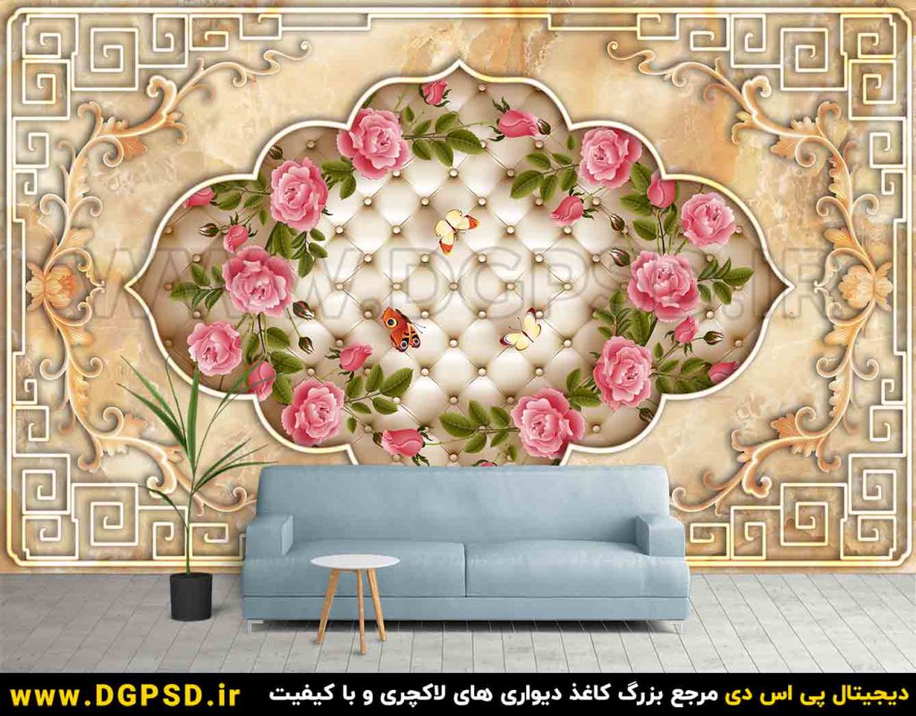 دانلود طرح کاغذ دیواری سه بعدی