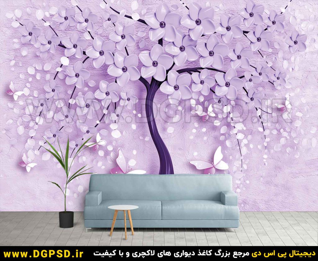 دانلود طرح کاغذ دیواری سه بعدی