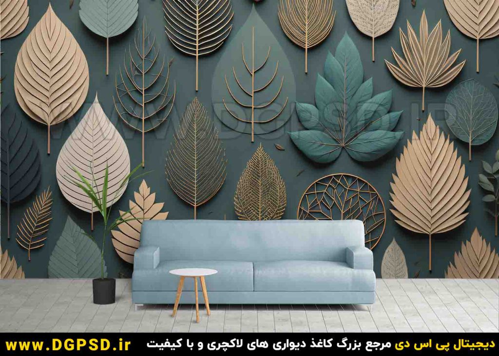 طرح کاغذ دیواری سه بعدی کد38