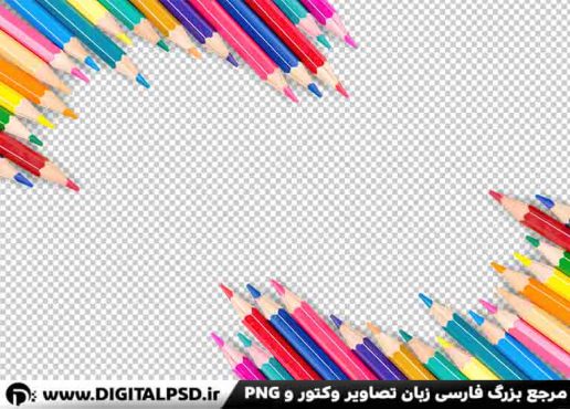 دانلود عکس با کیفیت مداد رنگی