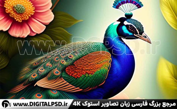 دانلود عکس با کیفیت طاووس