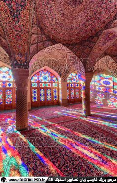 دانلود عکس با کیفیت مسجد نصیر الملک