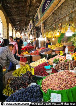 دانلود عکس با کیفیت بازار میوه فروشی