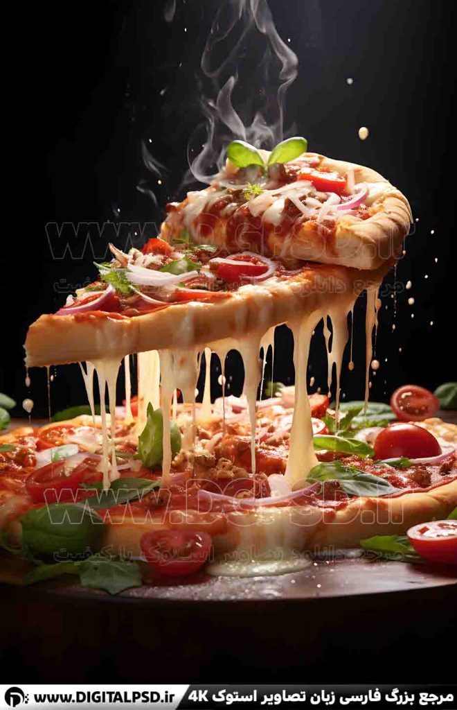 دانلود عکس با کیفیت پیتزا کد12