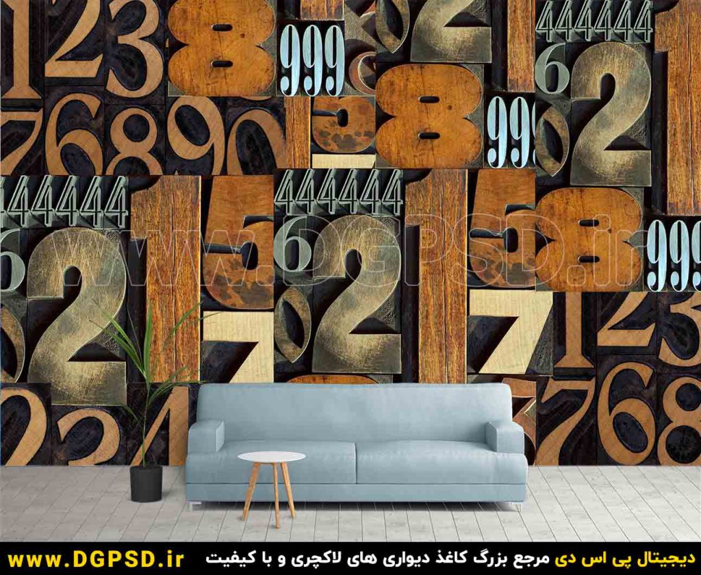 دانلود کاغذ دیواری سه بعدی طرح چوب