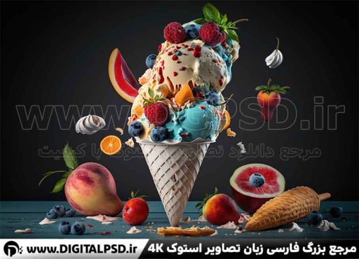 عکس با کیفیت بستنی