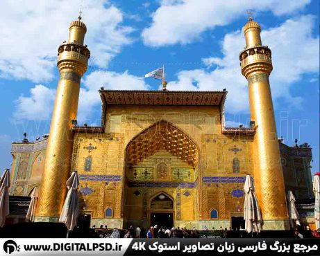 عکس با کیفیت حرم امام علی(ع)