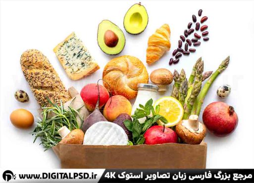 دانلود عکس با کیفیت مواد غذایی