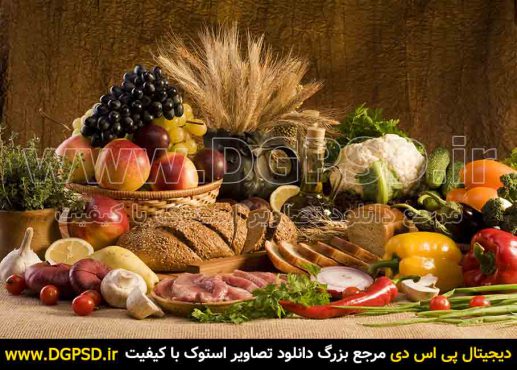 دانلود عکس با کیفیت مواد غذایی کد6