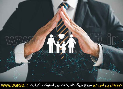 عکس با کیفیت مرد با موضوع بیمه