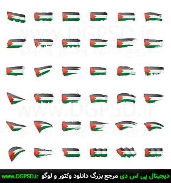 طرح پرچم فسطین اشغالی