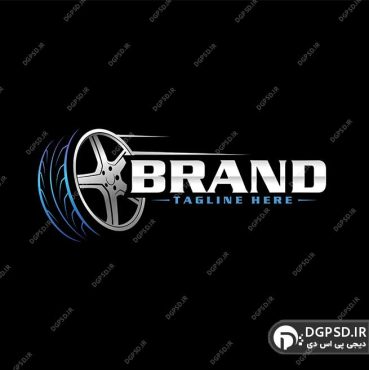 نمونه لوگو رینگ و لاستیک دو رنگ