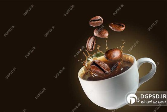 نمونه والپیپر با کیفیت فنجان قهوه زیبا