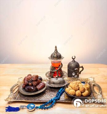 عکس افطاری با خرما و انجیر