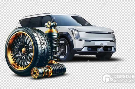 عکس اتومبیل شاسی بلند با لاستیک رینگ اسپرت