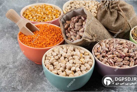 عکس تبلیغاتی حبوبات