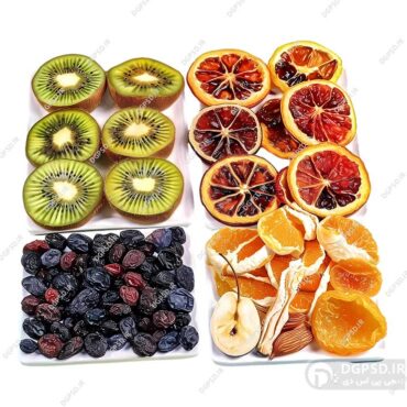 عکس با کیفیت میوه خشک کارتونی