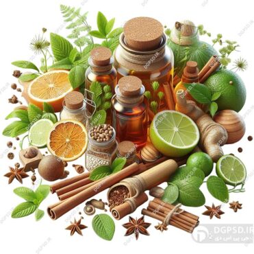 نمونه عکس گیاهان دارویی ساخته هوش مصنوعی