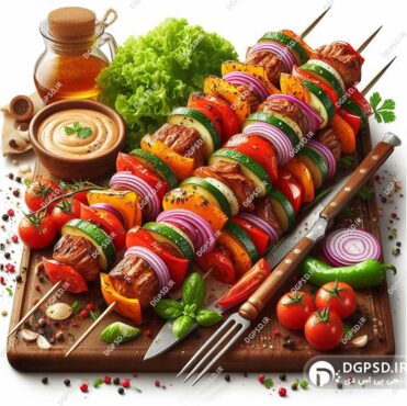 عکس کباب ساخته شده با هوش مصنوعی