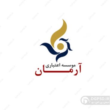 دانلود طرح لوگو موسسه اعتباری آرمان