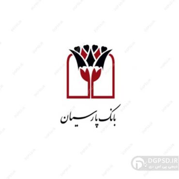 طرح لوگو لایه باز بانک پارسیان