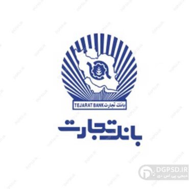 طرح لایه باز لوگو بانک تجارت