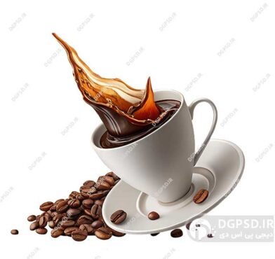 نمونه عکس قهوه با کیفیت بدون زمینه