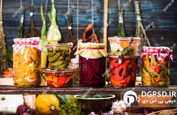 نمونه عکس ترشیجات با کیفیت بالا